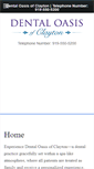 Mobile Screenshot of dentaloasisclayton.com